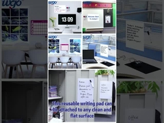 ISO 9001 Kendinden Yapışkanlı Kuru Silme Sayfaları Beyaz Tahta OEM ODM Hafif Ağırlık