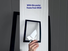 4x6 5x7 6x8 Yapışkan Duvar Montajlı Fotoğraf Çerçeveleri Geriye Geriye Hiçbir Kalıntı Kalmadı