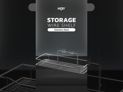 Hasarsız Montaj Paslanmaz Çelik Duş Caddies Kendine yapışkan Montajlı Banyo Aksesuarları