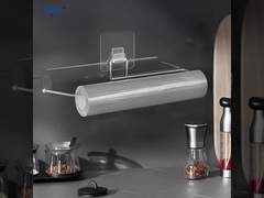 Kendi kendine yapışkan Bunnings Tuvalet rulosu Depolama Tissue kağıdı için PVC çıkartma