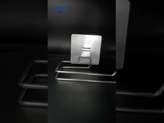 Yüklü banyo zımba rulo tutucu kendi kendine yapışkan hasarsız montaj