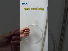 5KG Duvarlı Banyo Havlu Halkası 16cm çapında çıkartmalı