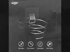 Fırlatma Yok Tekrar Kullanılabilir Saç Kuruyucu Stand Banyo Aksesuarları 130x95x70 mm