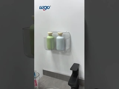 Patentli çıkartma takılı Çok net Banyo ekipmanları Duş arabaları Diş fırçası bardaklar