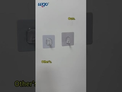 Kendine yapışkan açık kancalar banyo kıyafetleri askılar kalıntı yok kancalar pis iz sorununa veda ediyor