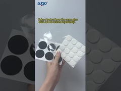 Kalıp kesimler Çift Taraflı Yeniden Kullanılabilir Yapıştırıcı Noktalar Yeniden Konumlandırılabilir Yapışkan Noktalar Kalıntı Bırakmayan Yapışkan Velcro Noktalar İçin