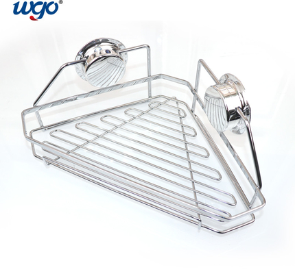 Su Geçirmez Duvar Köşesi Banyo Caddy Patentli Emme Montajlı