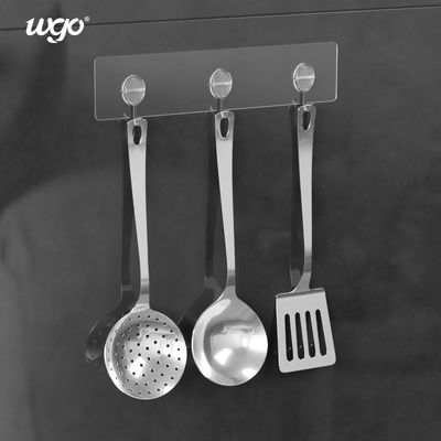 Güçlü Tutma Gücü Banyo Duvar Kancaları Kendinden Yapışkanlı Depolama