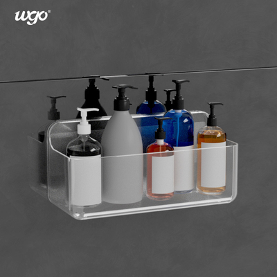 Duş Jeli Montajı İçin Yıkanabilir Güçlü Sabit Banyo Aksesuarları Tutucu