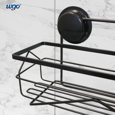 Siyah Oksitlenmiş Paslanmaz Çelik Banyo Aksesuarları Duş Vantuzlu Tutacağı Sabit