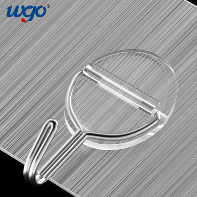 380mm SS304 Duş Banyo Duvar Kancaları Emme 8kg Sabit Tip Rulman