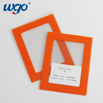 Kendinden Yapışkanlı Monteli PVC Fotoğraf Çerçevesi Ahşap Manyetik Yok Kurulum Aleti Gerekmez