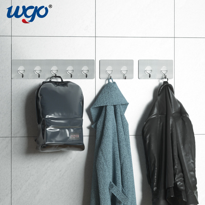 Hasarsız Monte Edilmiş Banyo Duvar Kancaları Kurulum Aleti Gerekmez
