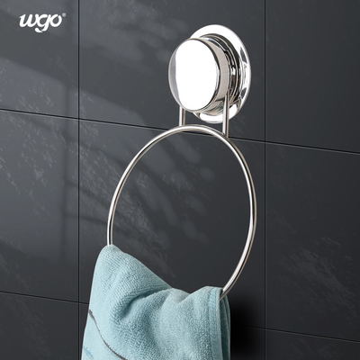 Paslanmaz Çelik Fitting Emme Banyo Havlusu Halkası Sağlam Monteli Tutma