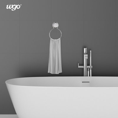 Paslanmaz Çelik Fitting Emme Banyo Havlusu Halkası Sağlam Monteli Tutma