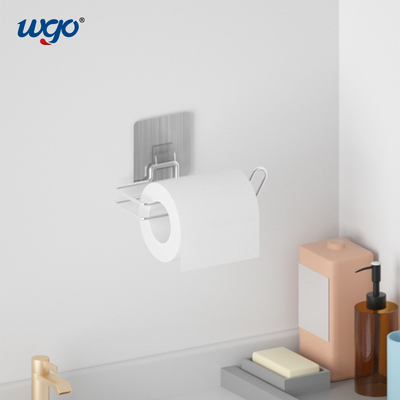 140mm Banyo Kağıt Rulosu Tutucu ISO 9001 Güçlü Yapışkanlı Duvara Monte