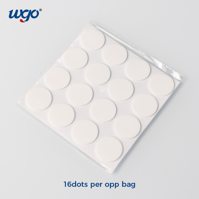 92mm X 55mm Yeniden Konumlandırılabilir Çıkarılabilir Yapışkan Noktalar Emici Jel 2 Taraflı Yeniden Kullanılabilir Yapışkan Bant