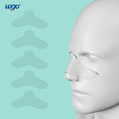 Yeniden Kullanılabilir Yeniden Konumlandırılabilir Burun Temizle Cpap Nazal Jel Pedleri Maske Yumuşak Koruyucu