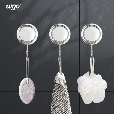 WGO 5kg SS201 Paslanmaz Çelik Bornoz Kancaları Banyo Duş Kapı Kancası