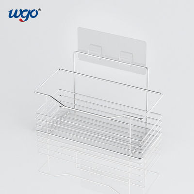 WGO Hasarsız Banyo Tutacağı Seti, Kendinden Yapışkanlı Banyo Rafı Montajı