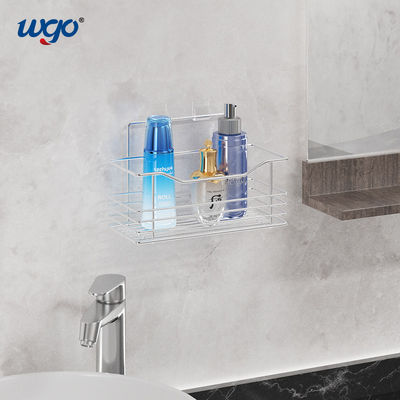 WGO Hasarsız Banyo Tutacağı Seti, Kendinden Yapışkanlı Banyo Rafı Montajı