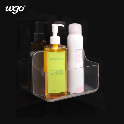 Hasarsız Montaj Orta Duş Caddy Şeffaf Banyo Armatürleri