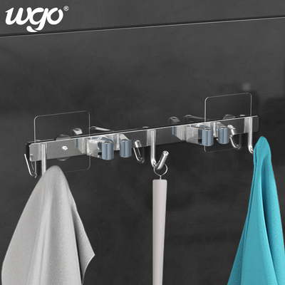 Duvara Yapıştır Gümüş Şeffaf WGO Banyo Armatürleri ve Aksesuarları Sondaj Yok