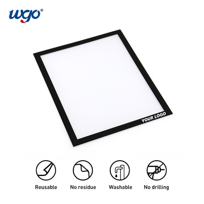 Mıknatıs Gerekmez Duvara Monte Tabela Tutucular Kendinden Yapışkanlı Tabelalar Ekran Çerçevesi A4