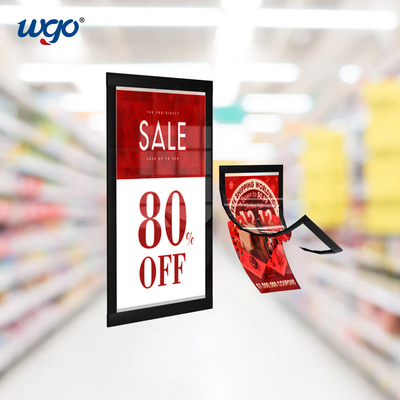 Mıknatıs Gerekmez Duvara Monte Tabela Tutucular Kendinden Yapışkanlı Tabelalar Ekran Çerçevesi A4