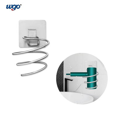 Fırlatma Yok Tekrar Kullanılabilir Saç Kuruyucu Stand Banyo Aksesuarları 130x95x70 mm