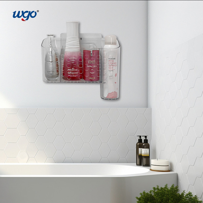 Hasarsız Temiz Mutfak Organizer Konteyner Duvar Montajı Banyo için