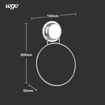 Electrosilvering SS304 Banyo Havluluk Tutacağı 200mm El Havluluğu