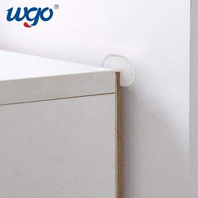 ISO 9001 32mm Yapışkanlı Silikon Ped Kapı Tokmağı Çarpma Koruyucu Yapışkan Pedler