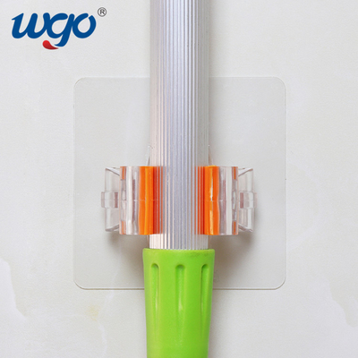Kendinden Yapışkanlı Şeritler ile Silikon PVC Süpürge Klozet Organizatör Depolama Rafı