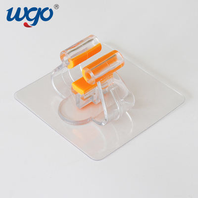 Kendinden Yapışkanlı Şeritler ile Silikon PVC Süpürge Klozet Organizatör Depolama Rafı