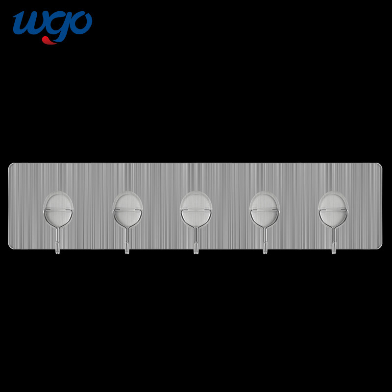 380mm SS304 Duş Banyo Duvar Kancaları Emme 8kg Sabit Tip Rulman