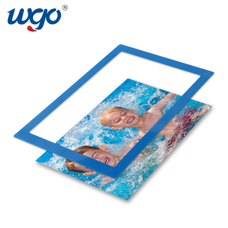 Peel And Stick Duvara Monte Fotoğraf Çerçeveleri Özel Boyut 2R 4R 6R 8.5x11 İnç