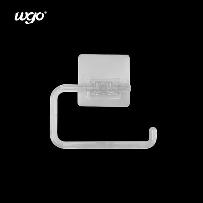 Yüklü banyo tuvalet kağıdı rulo tutucu kendi kendine yapışkan hasarsız montaj