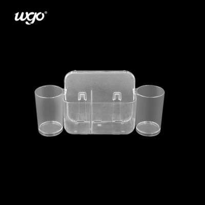 32cm Geniş Öz Yapışkan Diş fırçası tutucu düzenleyici tutucular banyo dekorasyonu diş macunu dağıtıcısı ile