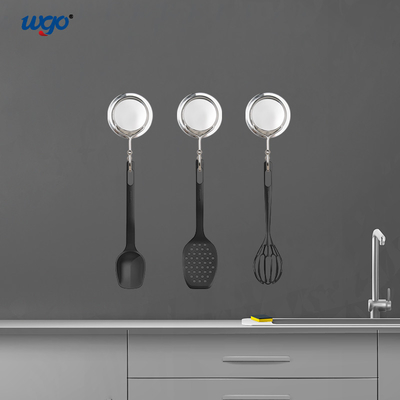 Çok Fonksiyonlu Banyo Duvar Askıları 6kg Yükleme SS201 Duvara Monte Havlu Askıları